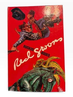 Vintage 1988 Red Grooms Ruckus Pop-Up Book 6 Panel Art Whitney Museum